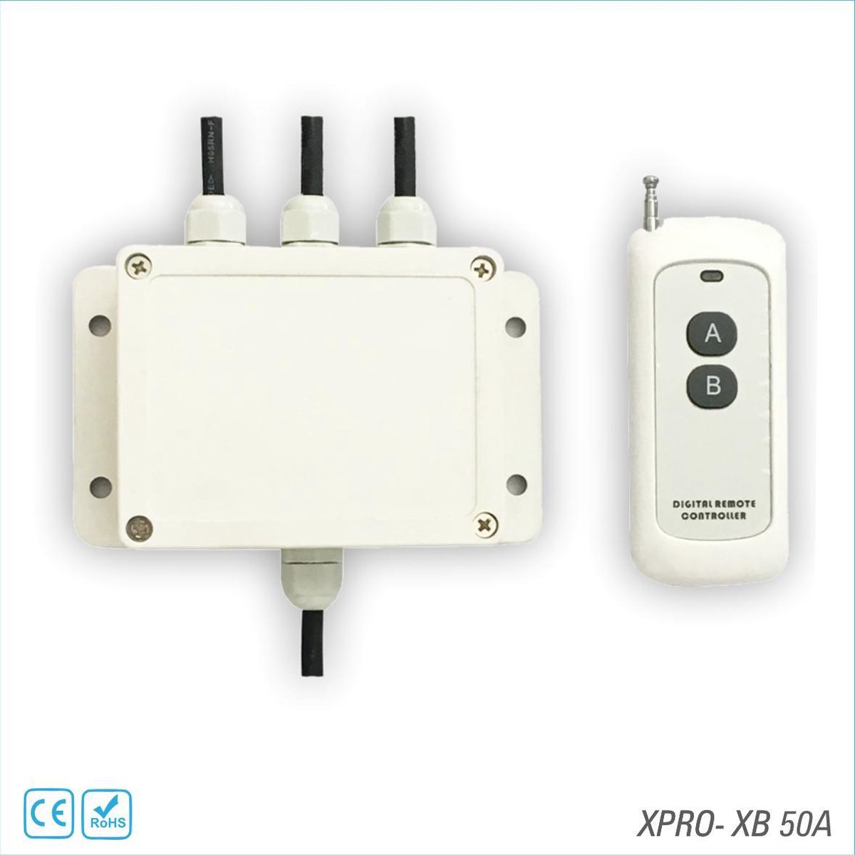 XPRO POOL | Controlesysteem Voor RGB Zwembadlampen twee aderige kabel